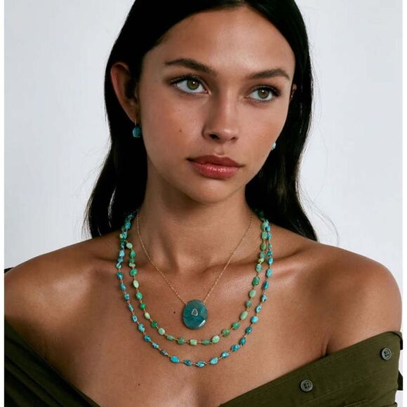 Chan Luu Jewelry - Chan Luu Santa Fe Turquoise Necklace